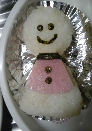 ｷｬﾗ弁♪てるてる坊主-レシピのメイン写真
