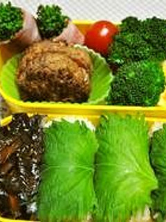 お弁当に★菜の花のベーコン巻-レシピのメイン写真