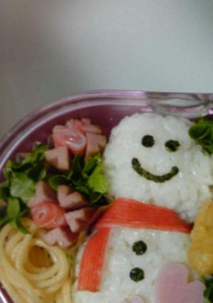ｷｬﾗ弁♪お花ｳｲﾝﾅｰ-レシピのメイン写真