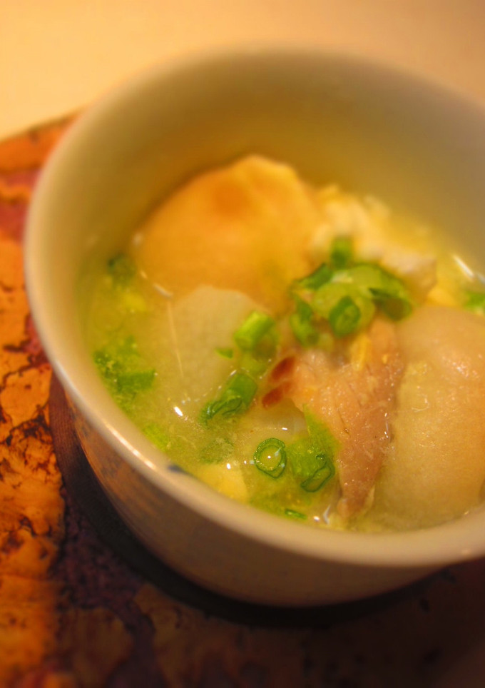 もち麩と長いものふんわり卵とじ-レシピのメイン写真