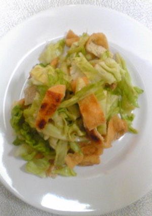 油揚げのサラダ-レシピのメイン写真