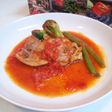 お店の味♪簡単シンプルチキントマト煮