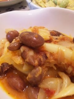 豆とキャベツとツナの煮こみ-レシピのメイン写真
