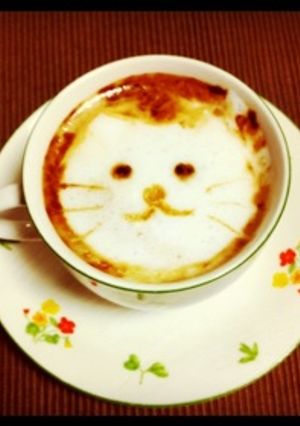 ♡♡デザインカプチーノ♡♡-レシピのメイン写真