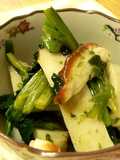 ほうれん草とかまぼこの昆布茶和え