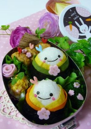 簡単ひなまつり弁当-レシピのメイン写真