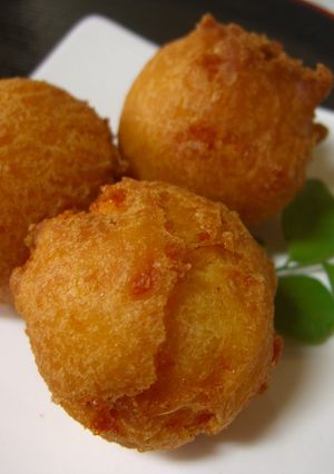 チーズ味サーターアンダギー-レシピのメイン写真