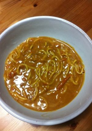 ミルクカレーラーメン-レシピのメイン写真