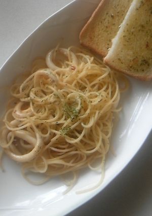 ＊イカとアンチョビのパスタ-レシピのメイン写真