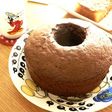 ココアとレーズンのパウンドケーキ