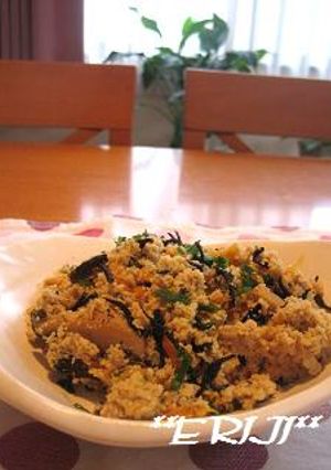 高野豆腐de卯の花風♪♪-レシピのメイン写真