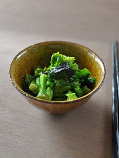 菜の花の塩こぶナムル-レシピのメイン写真