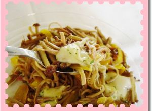 ブラウンえのき☆焼きカレーマヨ-レシピのメイン写真