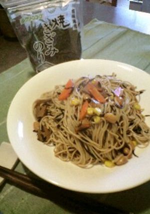 焼き蕎麦・ひじき-レシピのメイン写真