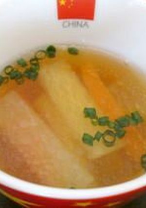 豚茹で汁 de ナンプラースープ-レシピのメイン写真