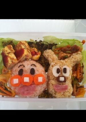 アンパンマン 弁当-レシピのメイン写真