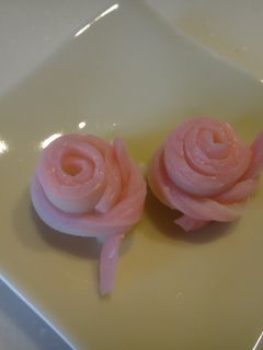 かまぼこの飾りきり✿かわいいお花✿-レシピのメイン写真