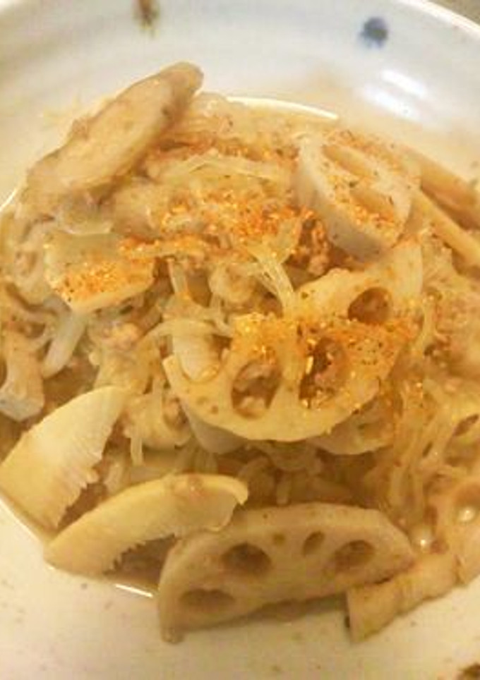 花粉撃退!?れんこんごぼう白滝の炒め煮♪-レシピのメイン写真