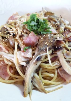 和風きのこパスタ(o^－^o)-レシピのメイン写真