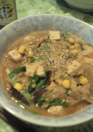 リメイク味噌汁で中華風・春雨味噌汁-レシピのメイン写真