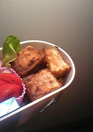 お弁当ににんにく醤油for厚揚げ-レシピのメイン写真