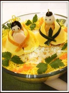 ☆ひなまつり!ちらし寿司deケーキ②☆-レシピのメイン写真