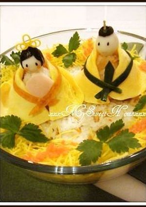 ☆ひなまつり！ちらし寿司deケーキ②☆-レシピのメイン写真