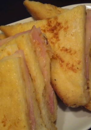 クロックムッシュ風フレンチトースト-レシピのメイン写真