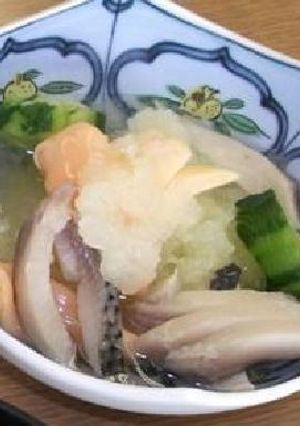 小料理屋風『みぞれ酢和え』-レシピのメイン写真