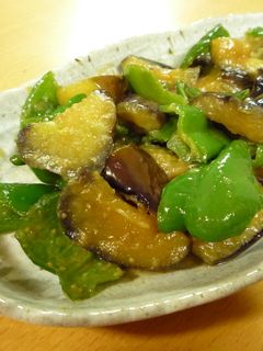 甘うま〜!ナスとピーマン★味噌炒め煮-レシピのメイン写真