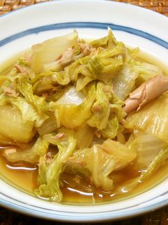 簡単!!白菜消費に♪白菜とツナの煮びたし-レシピのメイン写真