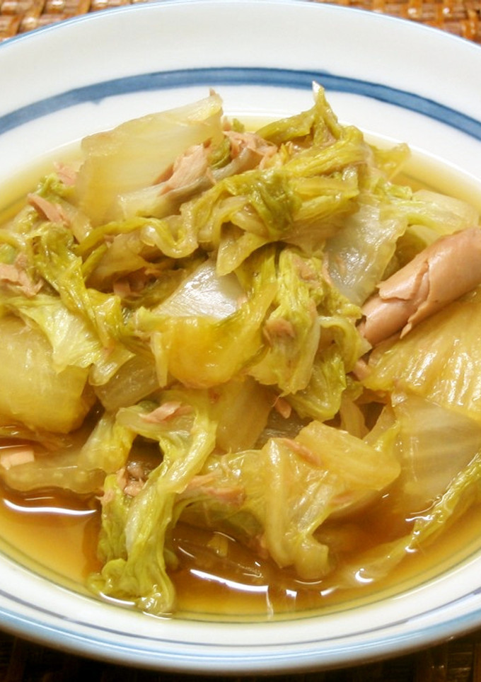 簡単！！白菜消費に♪白菜とツナの煮びたし-レシピのメイン写真