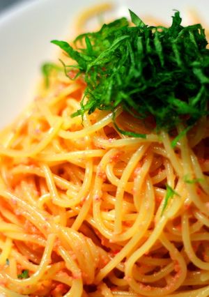 材料3つ❤明太子パスタ-レシピのメイン写真