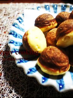 たこ焼き器で☆かわいい鈴カステラ-レシピのメイン写真