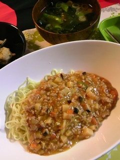●じゃーじゃー麺のたっぷりあんかけ●-レシピのメイン写真
