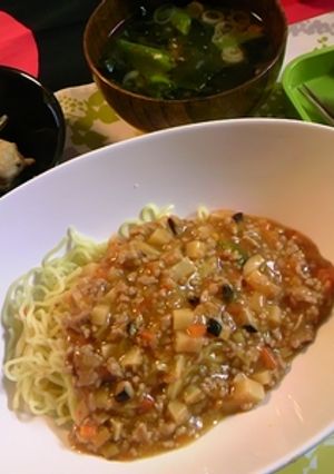 ●じゃーじゃー麺のたっぷりあんかけ●-レシピのメイン写真