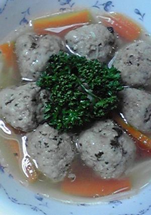 肉だんごのあったかスープ-レシピのメイン写真