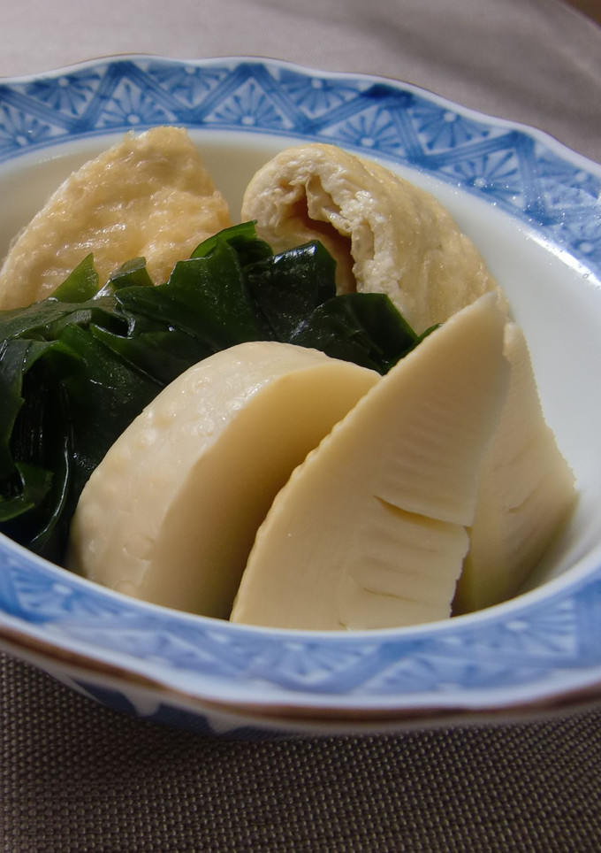筍とワカメの煮物♪お揚げさん入り-レシピのメイン写真