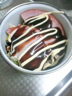 お好み焼き風?パスタサラダ★-レシピのメイン写真