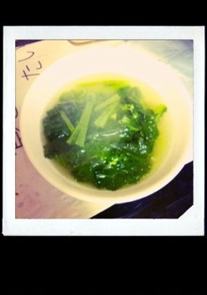 菜ばなの塩スープ-レシピのメイン写真