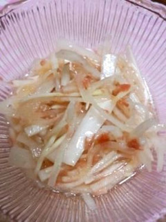 大根サラダ〜梅肉ソース〜-レシピのメイン写真