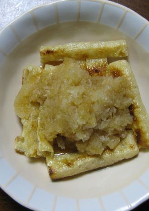 油揚げと大根おろし-レシピのメイン写真