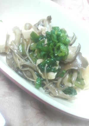 豆腐のきのこ甘辛あんかけ-レシピのメイン写真