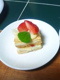 いちごのミルフィーユ-レシピのメイン写真
