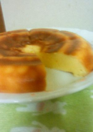 混ぜて入れるだけ炊飯器でチーズケーキ-レシピのメイン写真