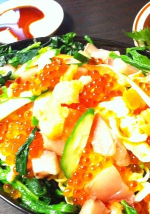 華＊ちらしうどん-レシピのメイン写真