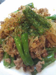 しらたきとししとうのひき肉いため-レシピのメイン写真