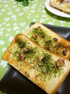 青海苔と生姜の甘いトースト-レシピのメイン写真