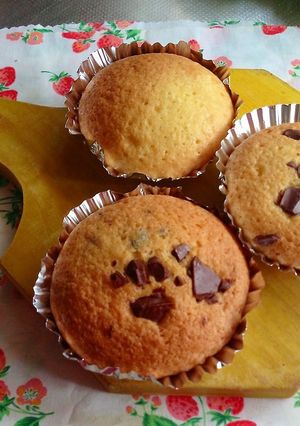 サラダ油で～簡単分量♬チョコマフィン☆-レシピのメイン写真