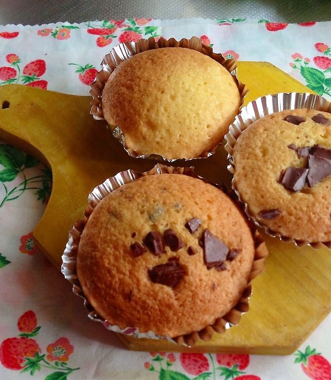 サラダ油で～簡単分量♬チョコマフィン☆-レシピのメイン写真